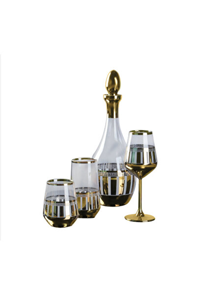 Home TR-3838 I 19 Parça Gold Su Takımı
