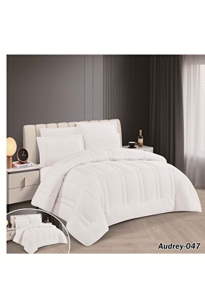 NAJMA مفرش ساده وجهين 6 قطع مقاس 230*250