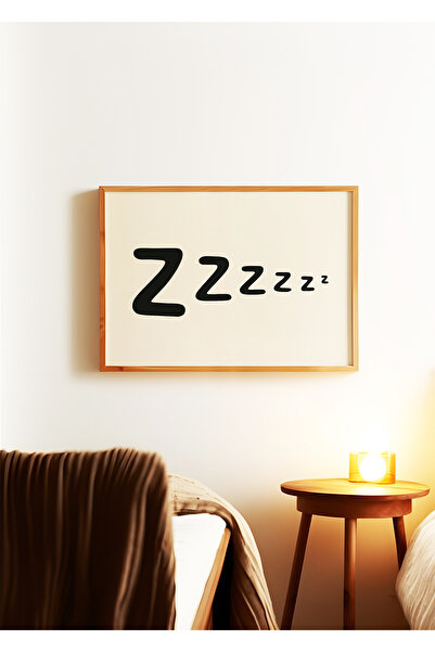 ARTHOUSECOLLECTIVE Poster de somn - Tipografie minimalistă - Poster fără cadr...