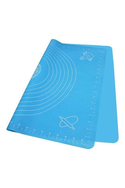 Generic Silicone Kneading Pad Blue/White 40x50centimeter
