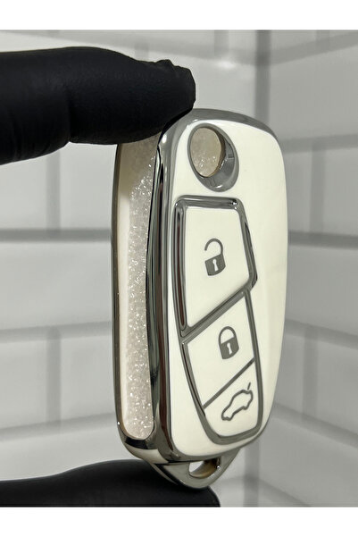 BARKAS ELEKTRONİK Husa cheie Fiat Fiorino Linea Punto Switchblade Nano Alb Ar...