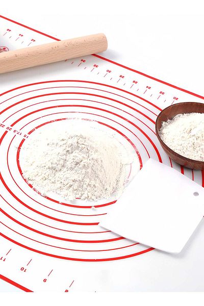 Generic Non-stick silicone baking mat 60âœ–40âœ–0.4cm soft kneading mat