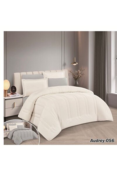 NAJMA مفرش ساده وجهين 6 قطع مقاس 230*250