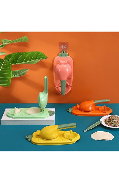 Generic مكبس صنع الزلابية دبي جاليري 2 في 1، مكبس صنع الإمبانادا، قوالب صنع جلد الزلابية