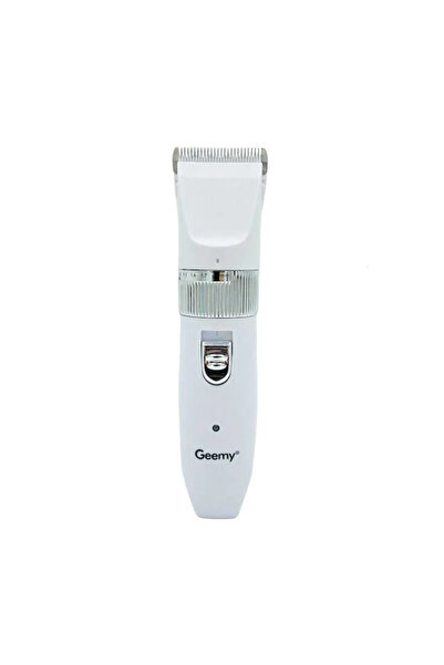 Geemy Mașină de tuns profesională pentru animale de companie GM 634, reîncărcabilă, lame metalice și cuțit ceramic