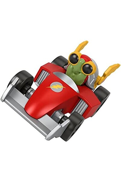 mattel Superhero Vehicles Inspired by DC League of Superpets Movie - Merton The Turtle in Red Racecar