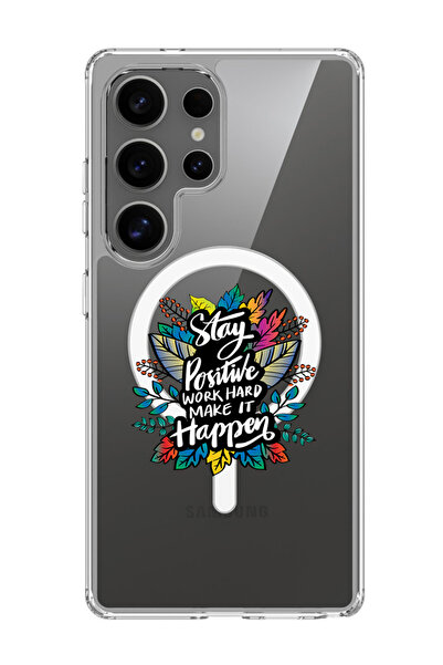 Theodor غلاف لهاتف Samsung Galaxy S25 Ultra متوافق مع MagSafe، غطاء ابق إيجابيًا