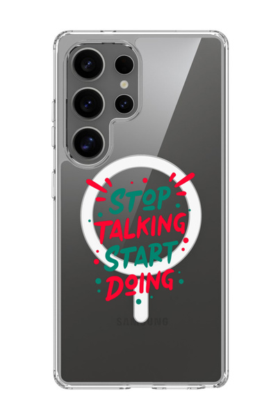 Theodor غلاف لهاتف Samsung Galaxy S25 Ultra متوافق مع MagSafe، غطاء توقف عن الكلام