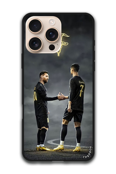 Theodor جراب واقٍ مضاد للخدش والصدمات لهاتف iPhone 16 Pro Max (6.9) بوصة ميسي...