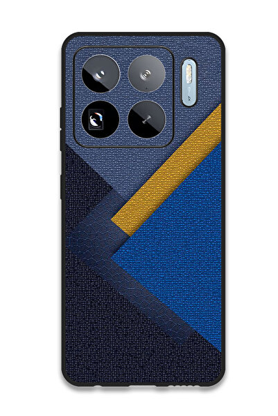 Theodor جراب متوافق مع هاتف Xiaomi 15S Pro، غطاء حماية مقاوم للصدمات، ظلال جلدية مثلثة