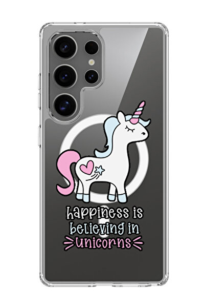 Theodor غلاف لهاتف Samsung Galaxy S25 Ultra متوافق مع MagSafe، غطاء السعادة ه...