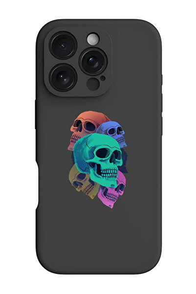 Theodor غطاء حماية مقاوم للصدمات من السيليكون السائل لهاتف iPhone 16 Pro بالل...