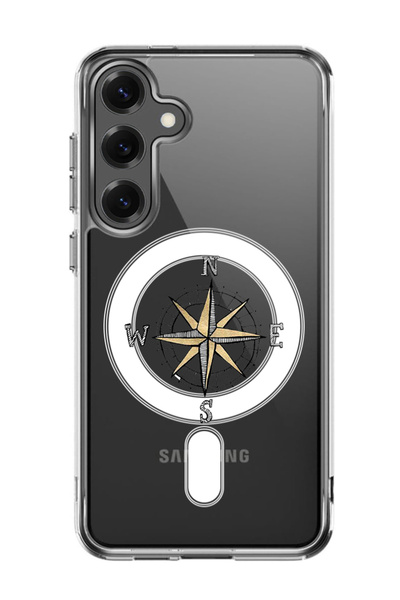 Theodor غلاف لهاتف Samsung Galaxy S25 مقاس 6.2 بوصة متوافق مع MagSafe، غطاء ه...