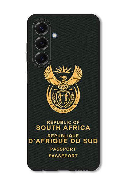 Theodor جراب متوافق مع هاتف Samsung Galaxy F16/ M16 غطاء حماية مقاوم للصدمات بجواز سفر جنوب أفريقيا