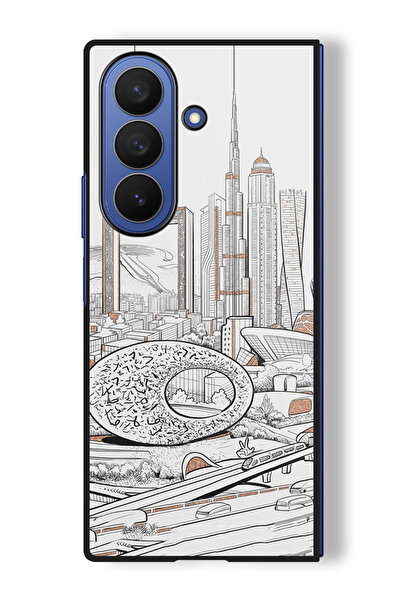 Theodor Case Compatible with Samsung Galaxy Z Fold 7 - 8 Inch Protection Shoc...