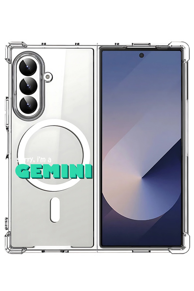 Theodor غلاف لهاتف Samsung Galaxy Z Fold 7 متوافق مع MagSafe، غطاء هاتف مقاوم...