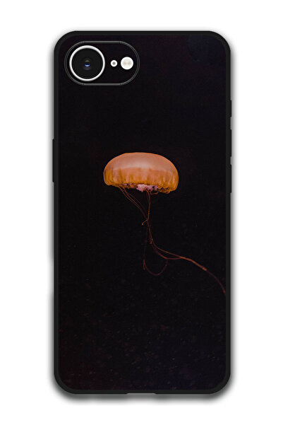 Theodor جراب متوافق مع جهاز Apple i16e مقاس 6.1 بوصة - jellyfish_yellow_under...