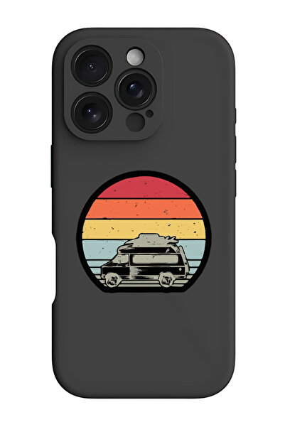 Theodor جراب حماية من السيليكون السائل المقاوم للصدمات لهاتف iPhone 16 Pro أس...