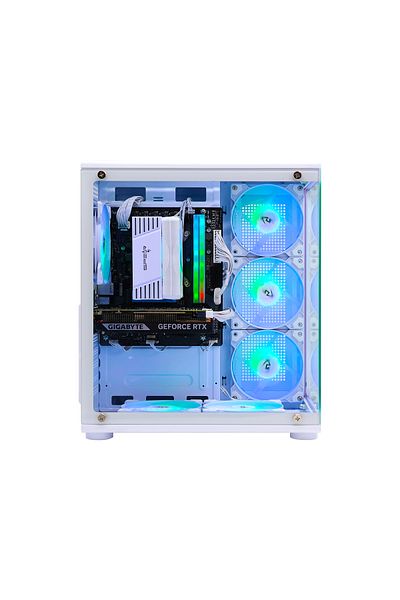 SPEARPC Spear Gaming PC i5-14400F, RTX 5050 8GB, 16GB DDR5, 1TB SSD, 600W, ARGB 6 Fans, Win 11 Pro