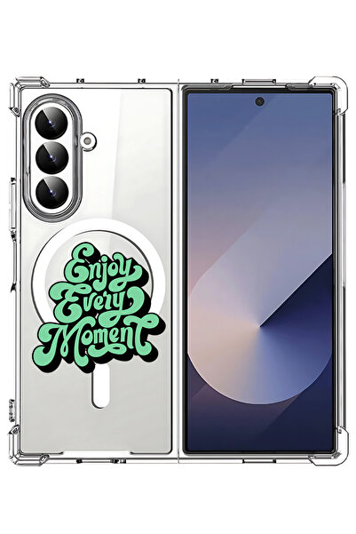 Theodor غلاف لهاتف Samsung Z Fold 7 من MagSafe، غطاء هاتف مقاوم للصدمات استمت...