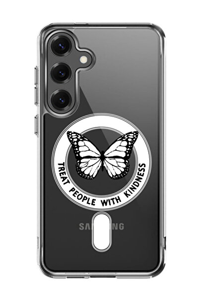 Theodor غلاف لهاتف Samsung Galaxy S25 Plus متوافق مع MagSafe، غطاء علاج الناس