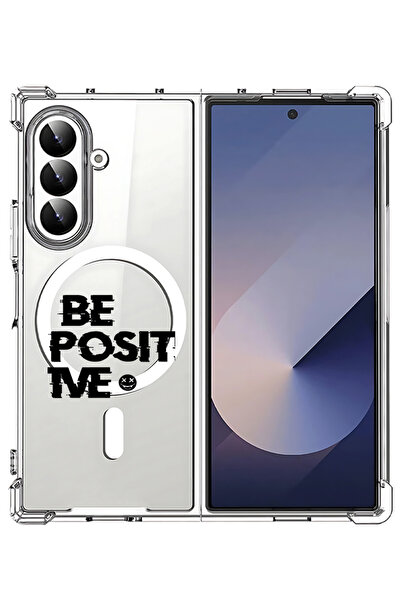 Theodor غلاف لهاتف Samsung Galaxy Z Fold 7 متوافق مع MagSafe، غطاء هاتف مقاوم...