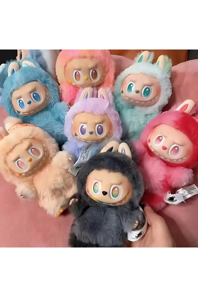 FULLJOY Labobo is a unique, soft, and colorful stuffed animal, medium size.