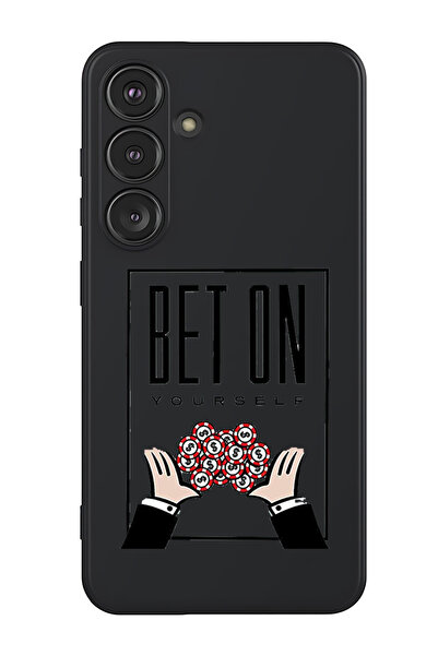 Theodor غطاء حماية سيليكون سائل مقاوم للصدمات لهاتف سامسونج جالاكسي S25 (أسود...