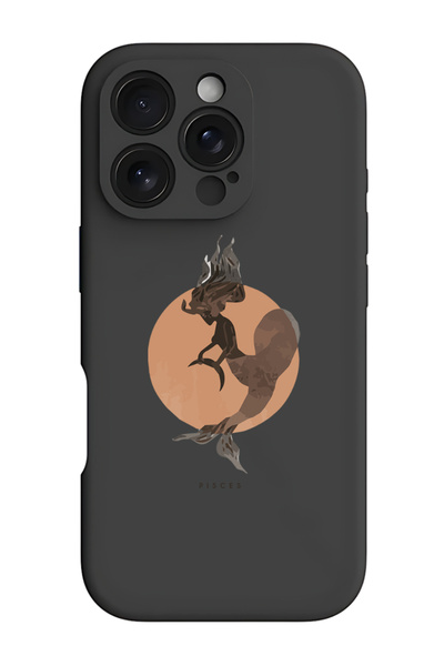 Theodor غطاء حماية سيليكون سائل مقاوم للصدمات لهاتف iPhone 16 Pro أسود - برج ...