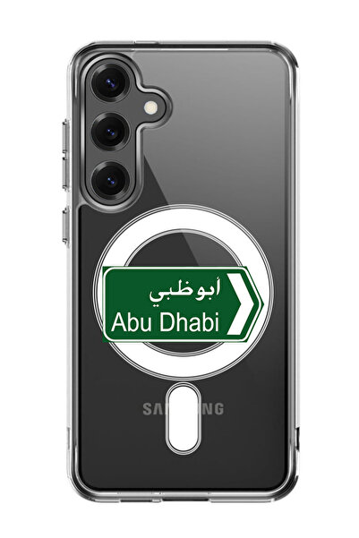 Theodor غلاف لهاتف Samsung Galaxy S25 Plus متوافق مع MagSafe، غطاء أبوظبي
