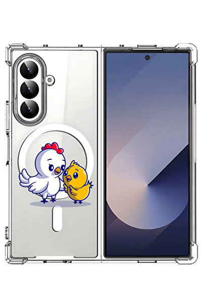 Theodor Case for Samsung Galaxy Z Fold 7 Compatible with MagSafe, Shockproof ...