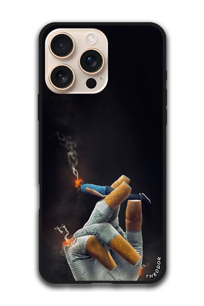 Theodor غطاء حماية مقاوم للصدمات لهاتف iPhone 16 Pro (6.3) بوصة لا تدعه يستهلكك