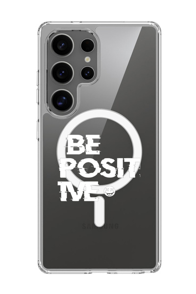 Theodor غلاف لهاتف Samsung Galaxy S25 Ultra متوافق مع MagSafe، غطاء كن إيجابيًا