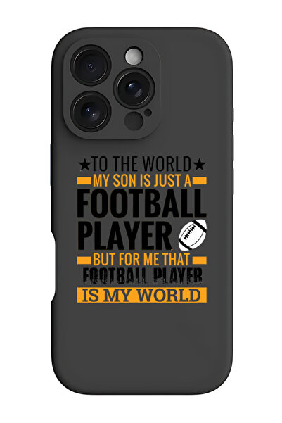 Theodor جراب حماية من السيليكون السائل المقاوم للصدمات لهاتف iPhone 16 Pro Ma...