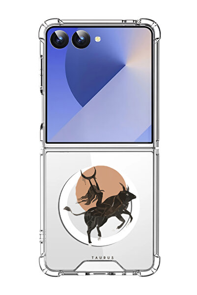 Theodor Case for Samsung Galaxy Z Flip 7 Compatible with MagSafe, Shockproof ...