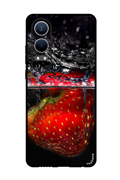 Theodor Protective Case For OnePlus Nord CE4 Lite strawberries_splashes_splash