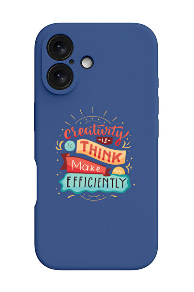 Theodor غطاء حماية سيليكون سائل مقاوم للصدمات لجهاز iPhone 16 Plus باللون الأ...