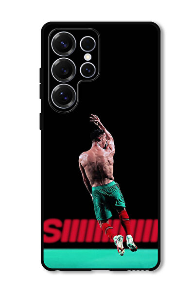 Theodor جراب واقٍ مضاد للخدش والصدمات لهاتف Samsung Galaxy S25 Ultra رونالدو ...