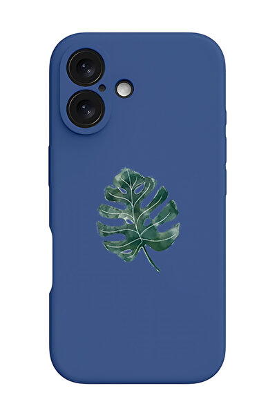 Theodor غطاء حماية سيليكون سائل مقاوم للصدمات لجهاز iPhone 16 Plus باللون الأ...