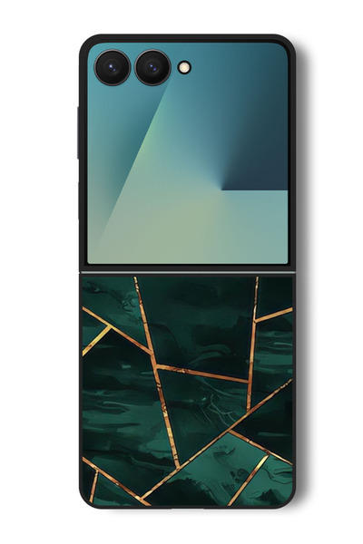Theodor جراب متوافق مع هاتف Samsung Galaxy Z Flip مقاس 7 - 6.9 بوصة، غطاء حما...