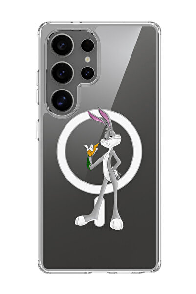 Theodor غلاف لهاتف Samsung Galaxy S25 Ultra متوافق مع MagSafe، غطاء أرنب (2)