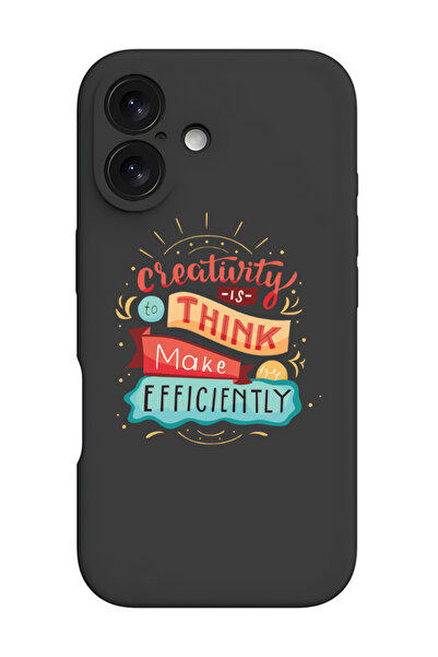 Theodor غطاء حماية سيليكون سائل مقاوم للصدمات لهاتف iPhone 16 Plus باللون الأ...