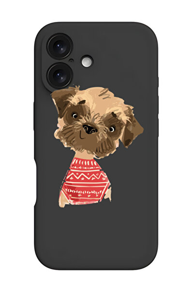 Theodor جراب حماية من السيليكون السائل المقاوم للصدمات لهاتف iPhone 16 Plus ب...