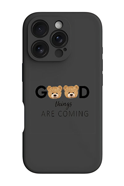 Theodor جراب حماية من السيليكون السائل المقاوم للصدمات لهاتف iPhone 16 Pro Ma...