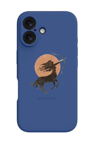 Theodor غطاء حماية سيليكون سائل مقاوم للصدمات لجهاز iPhone 16 Plus باللون الأ...