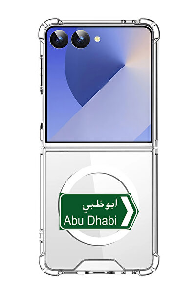 Theodor حافظة لهاتف سامسونج Z Flip 7 لـ MagSafe، غطاء هاتف مقاوم للصدمات ولوح...