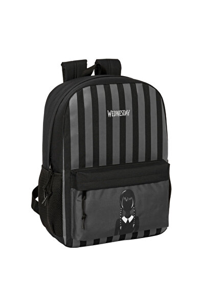 WEDNESDAY School Bag Black 32 x 43 x 14 cm