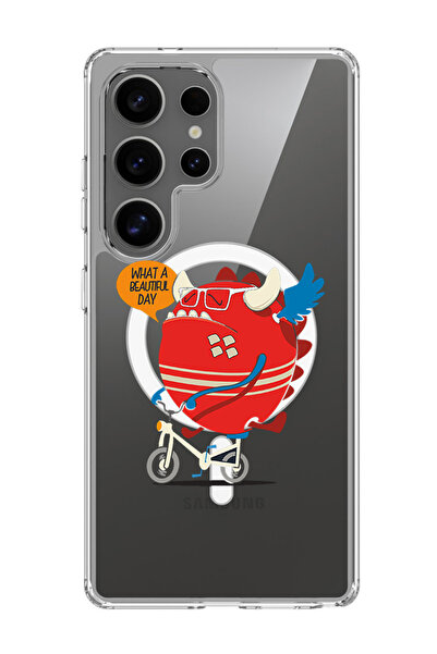 Theodor غلاف لهاتف Samsung Galaxy S25 Ultra متوافق مع MagSafe، غطاء يا له من ...