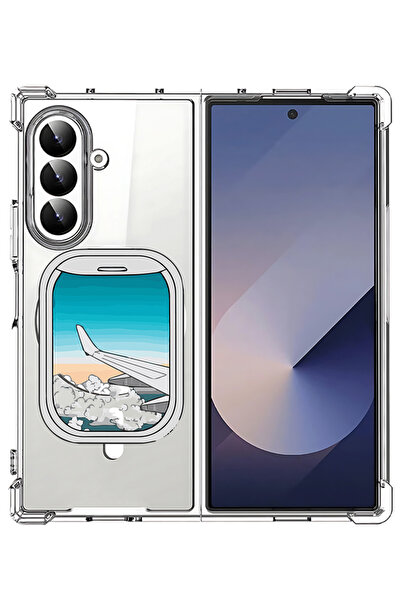 Theodor غلاف لهاتف Samsung Galaxy Z Fold 7 متوافق مع MagSafe، غطاء هاتف مقاوم...