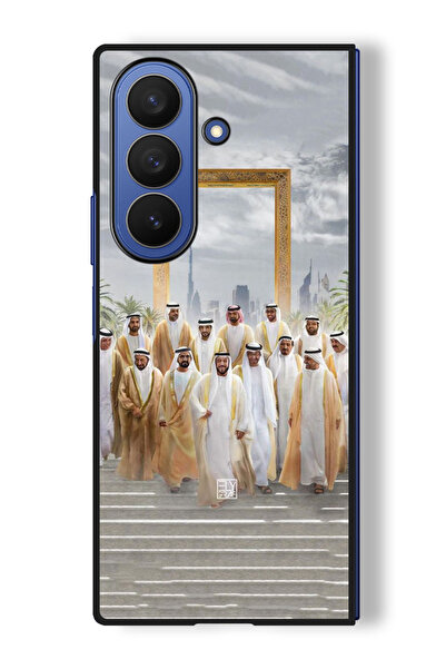 Theodor جراب متوافق مع هاتف Samsung Galaxy Z Fold مقاس 7 - 8 بوصات، غطاء حماي...